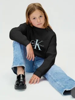 Calvin Klein Pullover mit Logo^Kinder Hoodies & Pullover|Kleidung