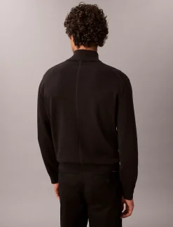 Calvin Klein Pullover mit 1/4-Reißverschluss^Herren Strickdesigns