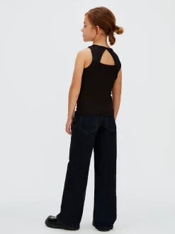 Calvin Klein Punto Milano Cut-out-Top^Kinder T-shirts & Tops|Kleidung