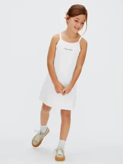 Calvin Klein Punto Milano Trägerkleid^Kinder Kleider & Röcke|Kleidung