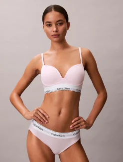 Calvin Klein Push-Up-Plunge-BH - Icon Cotton Modal^Damen Bhs & BralettesFrisch Eingetroffen