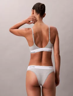 Calvin Klein Push-Up-Plunge-BH - Icon Cotton Modal^Damen Bhs & BralettesFrisch Eingetroffen