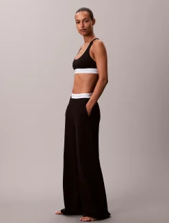 Calvin Klein Pyjama-Hose - Logo Cotton Jersey^Damen Nachtwäsche & Loungewear