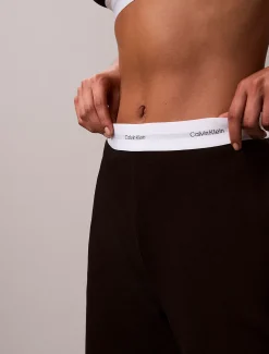 Calvin Klein Pyjama-Hose - Logo Cotton Jersey^Damen Nachtwäsche & Loungewear