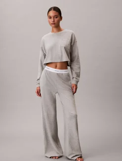 Calvin Klein Pyjama-Hose - Logo Cotton Jersey^Damen Nachtwäsche & Loungewear