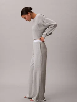 Calvin Klein Pyjama-Hose - Logo Cotton Jersey^Damen Nachtwäsche & Loungewear
