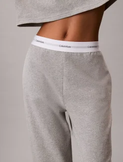 Calvin Klein Pyjama-Hose - Logo Cotton Jersey^Damen Nachtwäsche & Loungewear