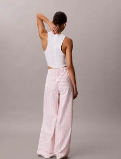 Calvin Klein Pyjama-Hose aus Baumwoll-Popeline^Damen Nachtwäsche & Loungewear