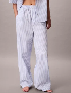 Calvin Klein Pyjama-Hose aus Baumwoll-Popeline^Damen Nachtwäsche & Loungewear