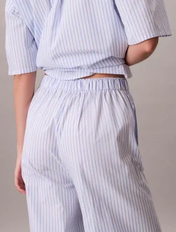 Calvin Klein Pyjama-Hose aus Baumwoll-Popeline^Damen Nachtwäsche & Loungewear