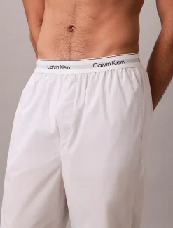 Calvin Klein Pyjama-Hose aus Baumwoll-Popeline^Herren Nachtwäsche & LoungewearFrisch Eingetroffen