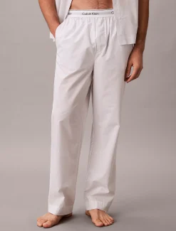 Calvin Klein Pyjama-Hose aus Baumwoll-Popeline^Herren Nachtwäsche & LoungewearFrisch Eingetroffen