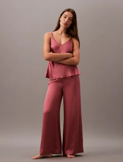 Calvin Klein Pyjama-Hose aus Satin^Damen Nachtwäsche & Loungewear