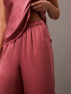 Calvin Klein Pyjama-Hose aus Satin^Damen Nachtwäsche & Loungewear