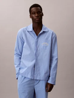 Calvin Klein Pyjama-Set aus Baumwolle mit Logo^Herren Nachtwäsche & LoungewearFrisch Eingetroffen