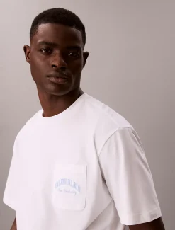 Calvin Klein Pyjama-Set aus Baumwolle mit Logo^Herren Nachtwäsche & LoungewearFrisch Eingetroffen