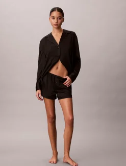 Calvin Klein Pyjama-Shorts - Satin Sheen^Damen Dessous|Nachtwäsche & Loungewear