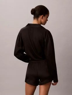 Calvin Klein Pyjama-Shorts - Satin Sheen^Damen Dessous|Nachtwäsche & Loungewear