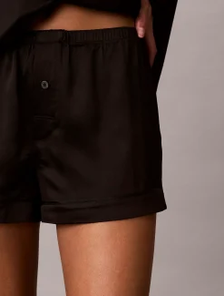 Calvin Klein Pyjama-Shorts - Satin Sheen^Damen Dessous|Nachtwäsche & Loungewear