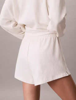 Calvin Klein Pyjama-Shorts aus Baumwolle mit Heritage-Logo^Damen Nachtwäsche & Loungewear