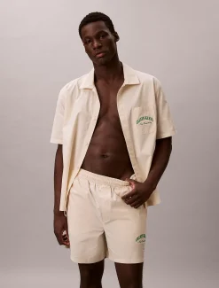 Calvin Klein Pyjama-Top aus Baumwolle mit Logo^Herren Nachtwäsche & LoungewearFrisch Eingetroffen