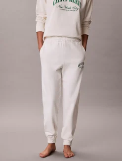 Calvin Klein Pyjama-Top aus Baumwolle mit Heritage-Logo^Damen Nachtwäsche & Loungewear