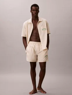 Calvin Klein Pyjama-Top aus Baumwolle mit Logo^Herren Nachtwäsche & LoungewearFrisch Eingetroffen