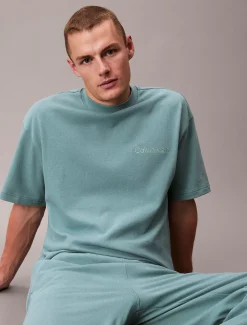 Calvin Klein Pyjama-Top aus Baumwolljersey^Herren Nachtwäsche & LoungewearFrisch Eingetroffen