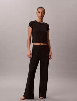 Calvin Klein Pyjama-Top aus weichem Modal^Damen Nachtwäsche & Loungewear