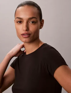 Calvin Klein Pyjama-Top aus weichem Modal^Damen Nachtwäsche & Loungewear