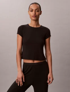 Calvin Klein Pyjama-Top aus weichem Modal^Damen Nachtwäsche & Loungewear