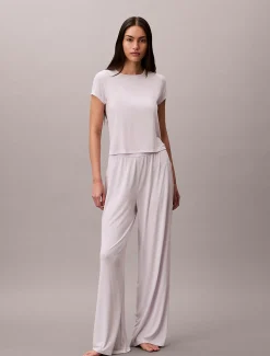Calvin Klein Pyjama-Top aus weichem Modal^Damen Nachtwäsche & Loungewear