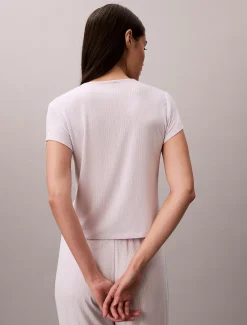 Calvin Klein Pyjama-Top aus weichem Modal^Damen Nachtwäsche & Loungewear