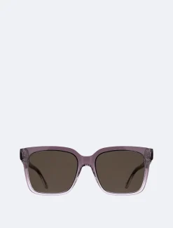 Calvin Klein Quadratische Sonnenbrille CKJ25624S^Damen Sonnenbrillen