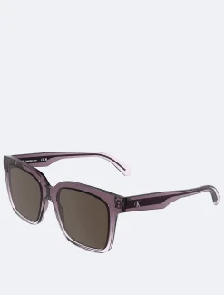 Calvin Klein Quadratische Sonnenbrille CKJ25624S^Damen Sonnenbrillen