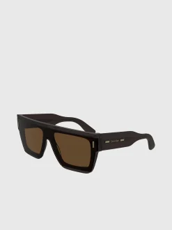 Calvin Klein Quadratische Sonnenbrille CK24502S^Damen Sonnenbrillen|BademodeFrisch Eingetroffen