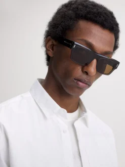 Calvin Klein Quadratische Sonnenbrille CK23504S^Damen Sonnenbrillen|Sonnenbrillen