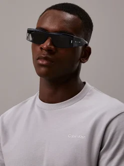 Calvin Klein Quadratische Sonnenbrille CK23537S^Damen Sonnenbrillen|Sonnenbrillen