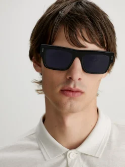 Calvin Klein Quadratische Sonnenbrille CK23504S^Damen Sonnenbrillen|Sonnenbrillen