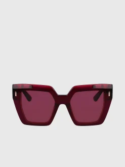 Calvin Klein Quadratische Sonnenbrille CK23502S^Damen Sonnenbrillen