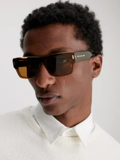 Calvin Klein Quadratische Sonnenbrille CK23504S^Damen Sonnenbrillen|Sonnenbrillen