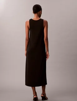 Calvin Klein Raffiniertes ärmelloses Jersey-Hardware-Kleid^Damen Kleider & Röcke