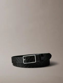 Calvin Klein Rechteckige Gürtelschnalle mit Emblem-Logo^Damen Gürtel