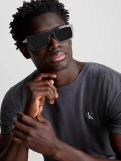 Calvin Klein Rechteckige Sonnenbrille CKJ23657S^Damen Sonnenbrillen|Sonnenbrillen