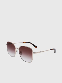 Calvin Klein Rechteckige Sonnenbrille CK23100S^Damen Sonnenbrillen