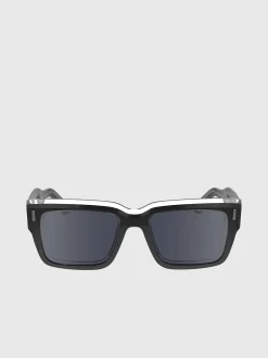 Calvin Klein Rechteckige Sonnenbrille CK23538S^Herren Sonnenbrillen