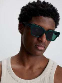 Calvin Klein Rechteckige Sonnenbrille CKJ23601S^Damen Sonnenbrillen|Sonnenbrillen