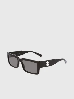 Calvin Klein Rechteckige Sonnenbrille CKJ23623S^Herren Sonnenbrillen