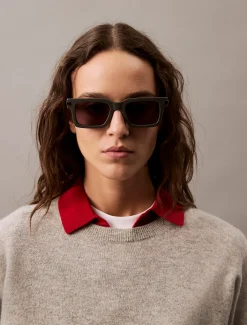 Calvin Klein Rechteckige Sonnenbrille CK25503S^Damen Sonnenbrillen|Sonnenbrillen