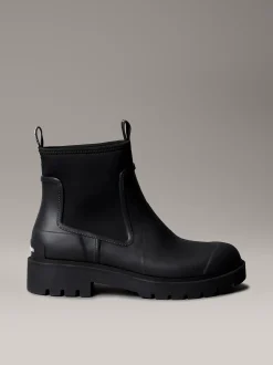 Calvin Klein Regenstiefel mit Absatz und flexibler Profilsohle^Herren Boots
